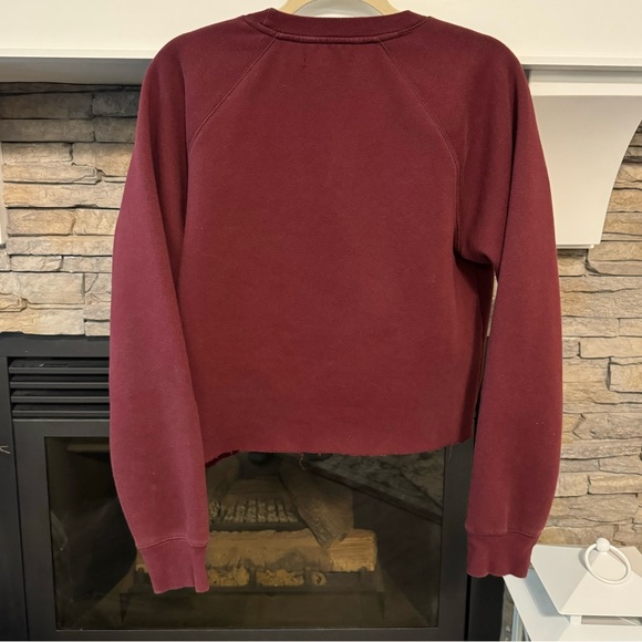 Brunette The Label. Blonde Sweatshirt. Size M/L - Picture 2 of 3